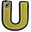 Letter U