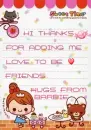 THANKS FOR ADDING ME