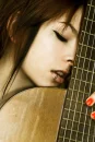 girl with guitar