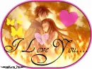 cute couple in fire