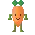 dancing mini carrot