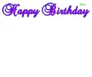 Happy Birthday