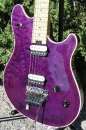 purple guitar