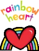rainbow heart