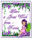FairyDoll Note Pad - Have a Great Week from Kenia