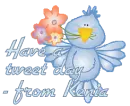 Have a Tweet Day from Kenia - Bluebird Fun