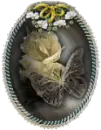 White Rose and Butterfly