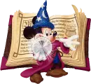 Mickey the wizard