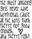 The Most Amazing Girls Never...