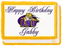 Gabby Happy Birthday LSU