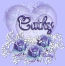 CATHY-purple hearts