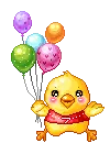 happy chick