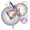 Kim - Purple Bubble Fairy