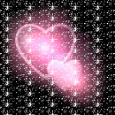 Pink Heart Glitter