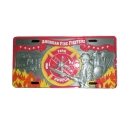 Fire Department Plate