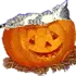 sleeping on pumpkin
