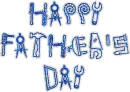 Happy Father's Day Blue Tools