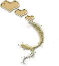 golden hearts