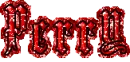 perry gothic style red