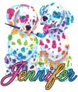 colorful puppies jennifer