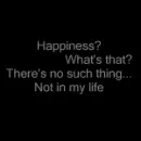happiness?