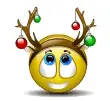 reindeer smiley