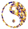 funky yin yang