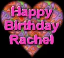 Happy Birthday Rachel