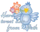 Have a Tweet Day from Beth - Bluebird Fun