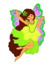 fairy blu yel green