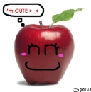cute apple