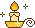 yellow candle