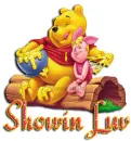 pooh piglet showing luv