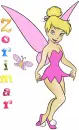 colorful Tinkerbell