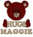 MAGGIE-teddy bear hugs