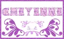 Cheyenne Purple & Pink Swirls
