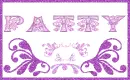 Patty Purple & Pink Swirls
