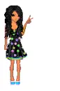 polka dot dress