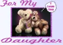 For My Daughter, I Love You Bears