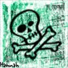 green skull