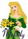 Disney's Arora in green with Melody