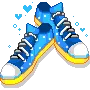 blue converse