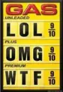 gas sign