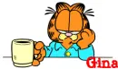 Garfield Coffee Animated~ Gina