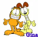 Garfield & Odie Animated~ Gina