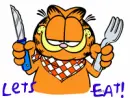 Garfield Ready to Eat Animated~ Let's Eat!