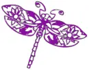 purple dragonfly