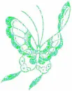 light green butterfly