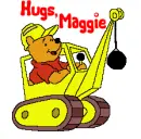 Construction Pooh~ Hugs Maggie