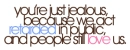 like us